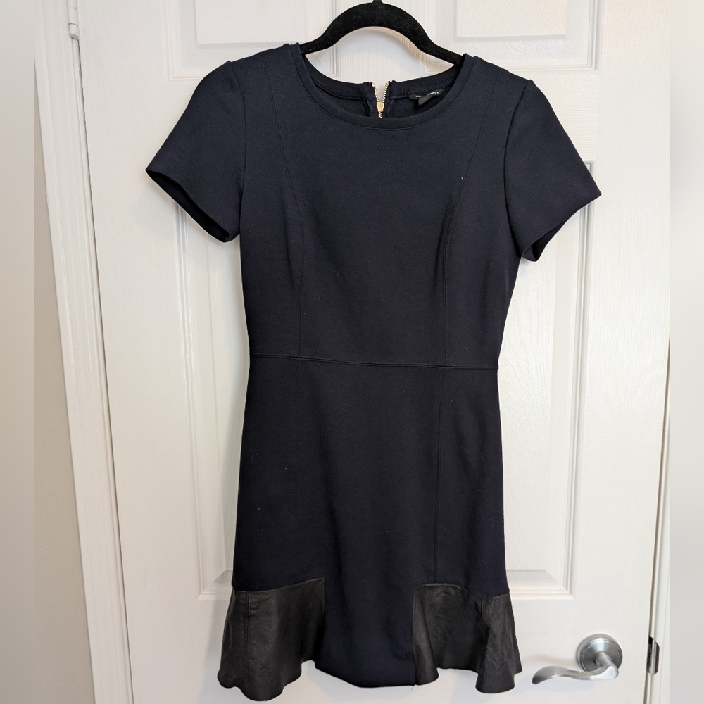 Club Monaco Navy And black Mini Dress